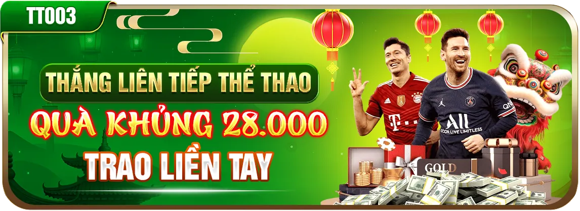 Quà tặng sinh nhật và sự kiện đặc biệt Sun Win 20